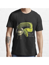 Shrek Yourself Before You Wreck Yourself Shirt Essential T-Shirt 100% Cotton, Gifts for Men Dad Husband Grandpa, S-XXXL, Black