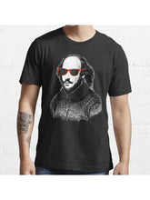 Shakespeare Essential T-Shirt 100% Cotton, Gifts for Men Dad Husband Grandpa, S-XXXL, Black