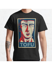 Initial D Tofu Bunta Classic T-Shirt 100% Cotton, Gifts for Men Dad Husband Grandpa, S-XXXL, Black