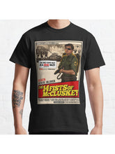 Once upon a time in hollywood - 14 fists of Mcluskey Classic T-Shirt 100% Cotton, Gifts for Men Dad Husband Grandpa, S-XXXL, Black