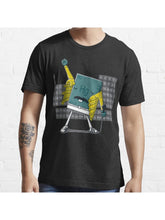 Freddie HG Essential T-Shirt 100% Cotton, Gifts for Men Dad Husband Grandpa, S-XXXL, Black