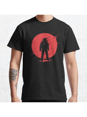 Red Sphere Classic T-Shirt 100% Cotton, Gifts for Men Dad Husband Grandpa, S-XXXL, Black