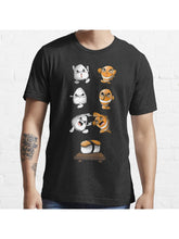 Sushi fusion Essential T-Shirt 100% Cotton, Gifts for Men Dad Husband Grandpa, S-XXXL, Black