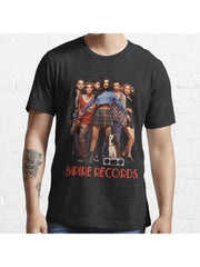 Empire Records Essential T-Shirt 100% Cotton, Gifts for Men Dad Husband Grandpa, S-XXXL, Black