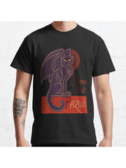 Pazuzu Classic T-Shirt 100% Cotton, Gifts for Men Dad Husband Grandpa, S-XXXL, Black