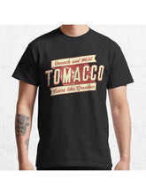 Tomacco Classic T-Shirt 100% Cotton, Gifts for Men Dad Husband Grandpa, S-XXXL, Black