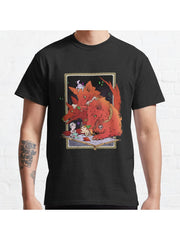 Cerberus Hades Game Classic T-Shirt 100% Cotton, Gifts for Men Dad Husband Grandpa, S-XXXL, Black