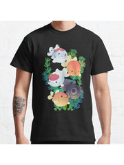 Goldfish Group Classic T-Shirt 100% Cotton, Gifts for Men Dad Husband Grandpa, S-XXXL, Black