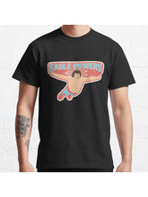 Nacho Libre Eagle Powers Classic T-Shirt 100% Cotton, Gifts for Men Dad Husband Grandpa, S-XXXL, Black
