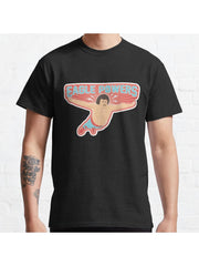 Nacho Libre Eagle Powers Classic T-Shirt 100% Cotton, Gifts for Men Dad Husband Grandpa, S-XXXL, Black
