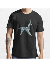 Origami unicorn Essential T-Shirt 100% Cotton, Gifts for Men Dad Husband Grandpa, S-XXXL, Black