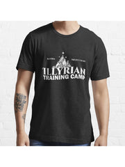 Illyrian Training Camp, Cassian, Azriel, Rhysand, ACOTAR, Night Court, A Court of Thorns and Roses Essential T-Shirt 100% Cotton, Gifts for Men Dad Husband Grandpa, S-XXXL, Black