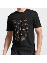 Critically Endangered Bats of the World Active T-Shirt 100% Cotton, Gifts for Men Dad Husband Grandpa, S-XXXL, Black