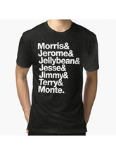 The Original 7ven Morris Day Jimmy Jam Merch Tri-blend T-Shirt 100% Cotton, Gifts for Men Dad Husband Grandpa, S-XXXL, Black