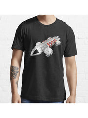 Eagle One Essential T-Shirt 100% Cotton, Gifts for Men Dad Husband Grandpa, S-XXXL, Black