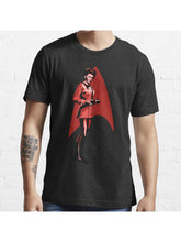 Star Trek Uhura Essential T-Shirt 100% Cotton, Gifts for Men Dad Husband Grandpa, S-XXXL, Black