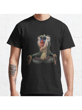 Rafiki Classic T-Shirt 100% Cotton, Gifts for Men Dad Husband Grandpa, S-XXXL, Black