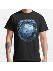 Follow the Rabbit Classic T-Shirt 100% Cotton, Gifts for Men Dad Husband Grandpa, S-XXXL, Black