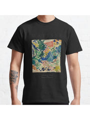 Henri Matisse - Landscape At Collioure - Exhibition Poster Classic T-Shirt 100% Cotton, Gifts for Men Dad Husband Grandpa, S-XXXL, Black