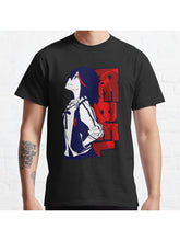 Rebel Ryuko Classic T-Shirt 100% Cotton, Gifts for Men Dad Husband Grandpa, S-XXXL, Black