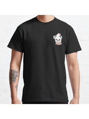 Ash Fantastic Mr. Fox Modified Tube Sock Classic T-Shirt 100% Cotton, Gifts for Men Dad Husband Grandpa, S-XXXL, Black