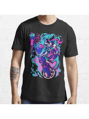 Ozzie x Fizzarolli Essential T-Shirt 100% Cotton, Gifts for Men Dad Husband Grandpa, S-XXXL, Black