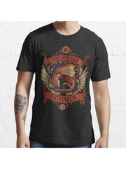 RATHALOS - LIMITED EDITION Essential T-Shirt 100% Cotton, Gifts for Men Dad Husband Grandpa, S-XXXL, Black