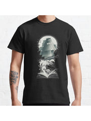 Book of Adventures Classic T-Shirt 100% Cotton, Gifts for Men Dad Husband Grandpa, S-XXXL, Black