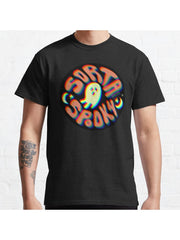 Sorta Spooky ? 3D Classic T-Shirt 100% Cotton, Gifts for Men Dad Husband Grandpa, S-XXXL, Black