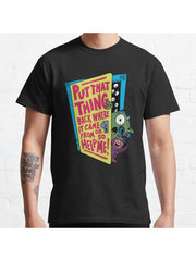 A Scarily Good Musical Classic T-Shirt 100% Cotton, Gifts for Men Dad Husband Grandpa, S-XXXL, Black