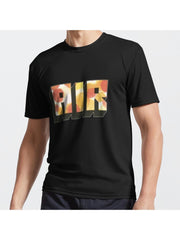 Air Active T-Shirt 100% Cotton, Gifts for Men Dad Husband Grandpa, S-XXXL, Black