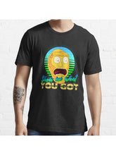 Show Me What You Got Essential T-Shirt 100% Cotton, Gifts for Men Dad Husband Grandpa, S-XXXL, Black