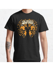 The Mighty Monarch - Venture Bros Team Monarch Classic T-Shirt 100% Cotton, Gifts for Men Dad Husband Grandpa, S-XXXL, Black