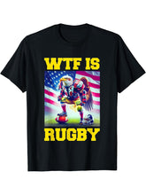 Funny Fantasy Football Men Boys Bald Eagle American Flag USA T-Shirt 180G 100% Cotton Printed Round Neck Short-Sleeve T-Shirt, Gifts for Men Dad Husband Grandpa, S-XXXL, Black