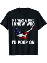 Bald Eagle T-Shirt 180G 100% Cotton Printed Round Neck Short-Sleeve T-Shirt, Gifts for Men Dad Husband Grandpa, S-XXXL, Black