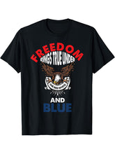 America's liberty bald eagle national bird strength national T-Shirt 180G 100% Cotton Printed Round Neck Short-Sleeve T-Shirt, Gifts for Men Dad Husband Grandpa, S-XXXL, Black