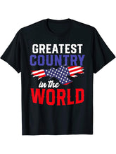 American Bald Eagle US Flag Patriotic American 4th Of July T-Shirt 180G 100% Cotton Printed Round Neck Short-Sleeve T-Shirt, Gifts for Men Dad Husband Grandpa, S-XXXL, Black