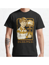 Science! Classic T-Shirt 100% Cotton, Gifts for Men Dad Husband Grandpa, S-XXXL, Black