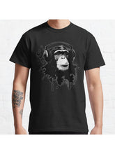 Monkey Business Classic T-Shirt 100% Cotton, Gifts for Men Dad Husband Grandpa, S-XXXL, Black