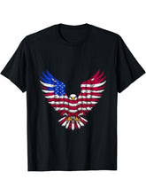 Independence T-Shirt 180G 100% Cotton Printed Round Neck Short-Sleeve T-Shirt, Gifts for Men Dad Husband Grandpa, S-XXXL, Black