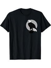 American Meme Bald Eagle Patriotic Bird Flag Lincoln Hat T-Shirt 180G 100% Cotton Printed Round Neck Short-Sleeve T-Shirt, Gifts for Men Dad Husband Grandpa, S-XXXL, Black