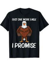 Cool Eagle Design For Men Women Bald Eagle Animal Bird Lover T-Shirt 180G 100% Cotton Printed Round Neck Short-Sleeve T-Shirt, Gifts for Men Dad Husband Grandpa, S-XXXL, Black