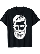 Bald Eagle Illustration Bald Eagle Illustration Art T-Shirt 180G 100% Cotton Printed Round Neck Short-Sleeve T-Shirt, Gifts for Men Dad Husband Grandpa, S-XXXL, Black