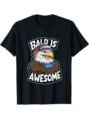 4th of July T-Shirt 180G 100% Cotton Printed Round Neck Short-Sleeve T-Shirt, Gifts for Men Dad Husband Grandpa, S-XXXL, Black