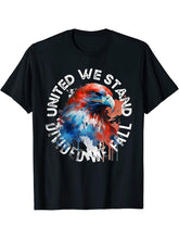 Watercolor T-Shirt 180G 100% Cotton Printed Round Neck Short-Sleeve T-Shirt, Gifts for Men Dad Husband Grandpa, S-XXXL, Black