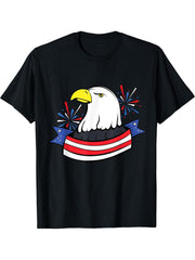 Bald Mullet T-Shirt 180G 100% Cotton Printed Round Neck Short-Sleeve T-Shirt, Gifts for Men Dad Husband Grandpa, S-XXXL, Black