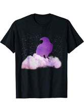 Funny Bald Eagle Novelty Design Bald Eagle Lover Boys Girls T-Shirt 180G 100% Cotton Printed Round Neck Short-Sleeve T-Shirt, Gifts for Men Dad Husband Grandpa, S-XXXL, Black