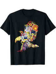 Bald Eagle Shirt American Bald Eagle Gifts T-Shirt color art 180G 100% Cotton Printed Round Neck Short-Sleeve T-Shirt, Gifts for Men Dad Husband Grandpa, S-XXXL, Black