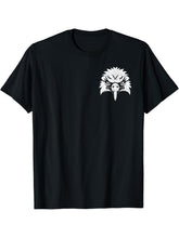 American Bald Eagle Flag T Shirt 180G 100% Cotton Printed Round Neck Short-Sleeve T-Shirt, Gifts for Men Dad Husband Grandpa, S-XXXL, Black