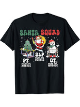 Christmas Tree T-Shirt 180G 100% Cotton Printed Round Neck Short-Sleeve T-Shirt, Gifts for Men Dad Husband Grandpa, S-XXXL, Black